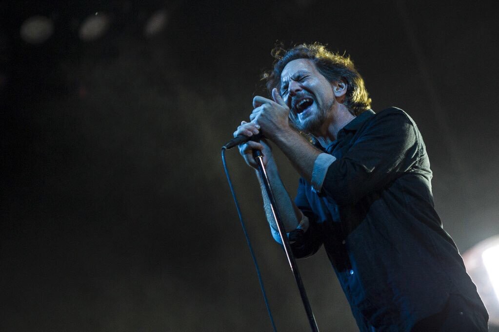Noche épica de Pearl Jam en México.
