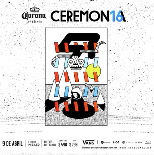 Llegó el anuncio del Festival Ceremonia 2016