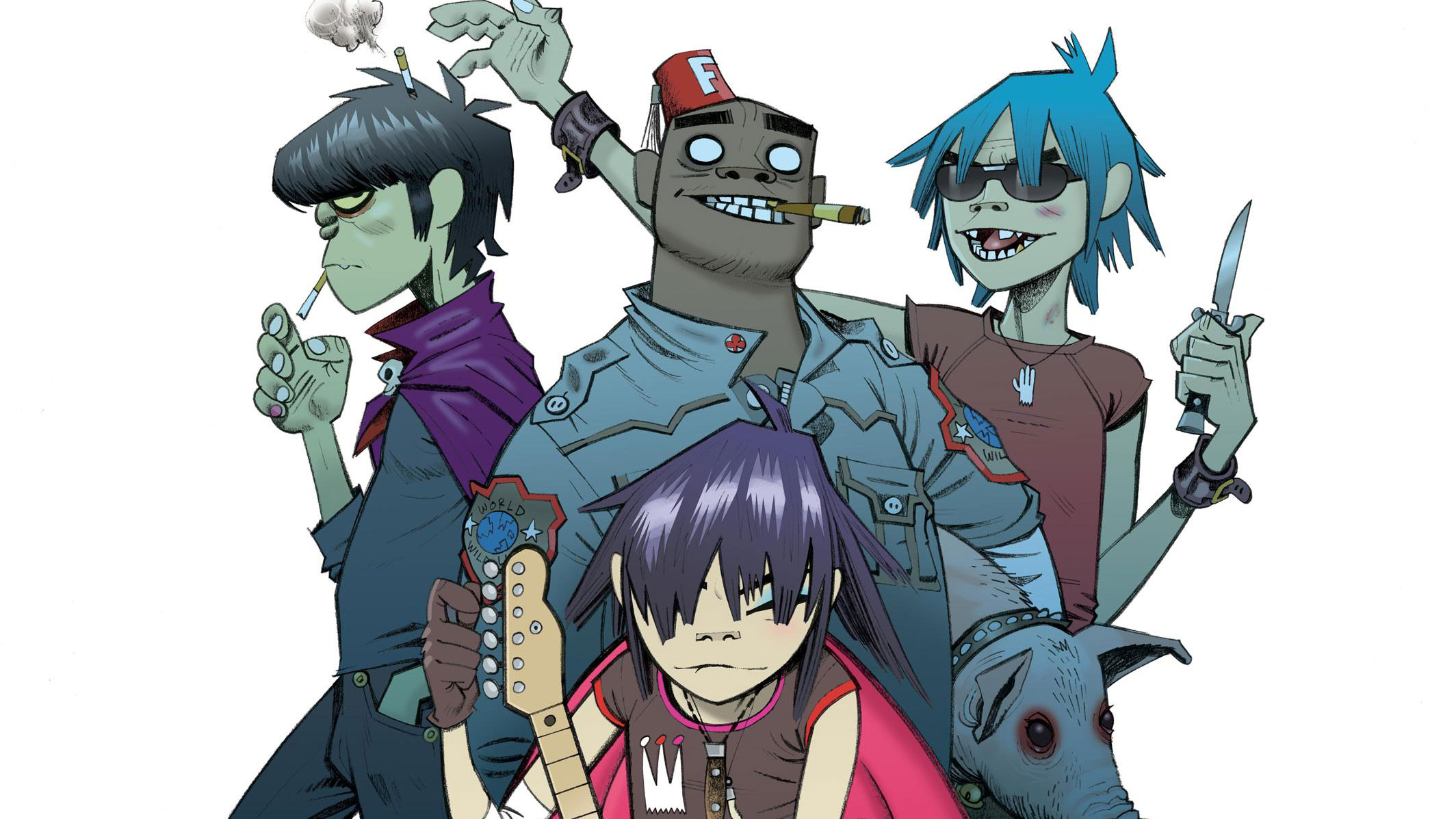 El nuevo disco de Gorillaz llegará en el 2017