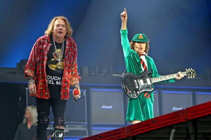 Axl Rose extraña cantar con AC/DC