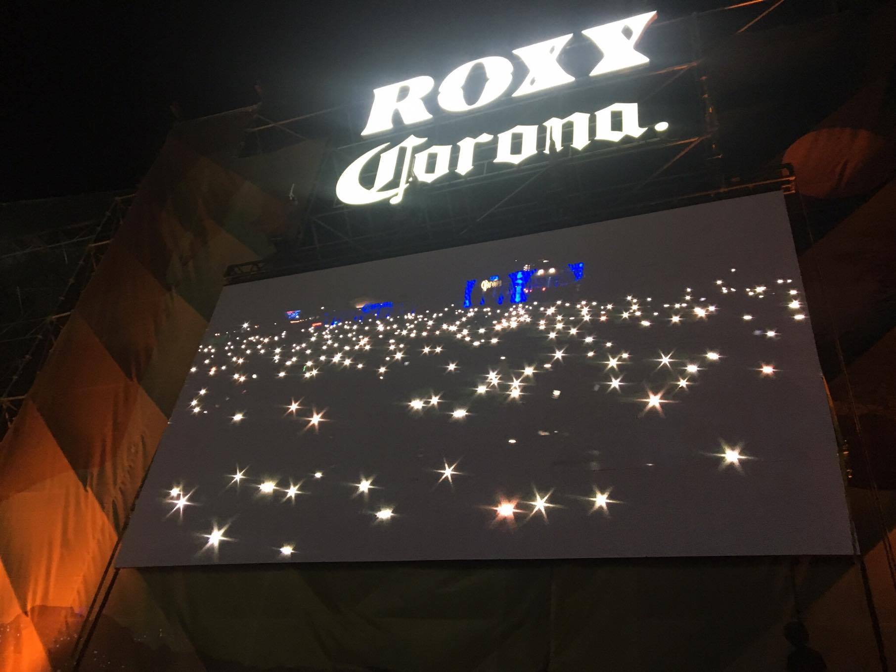 Caperuzo en el festival Roxy 2017