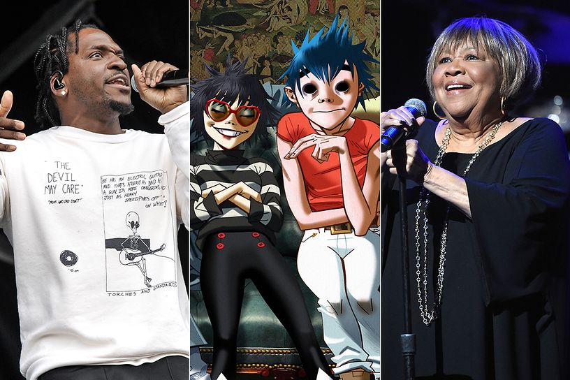 Escucha la nueva canción de Gorillaz «Let Me Out» ft. Pusha T y Mavis Staples