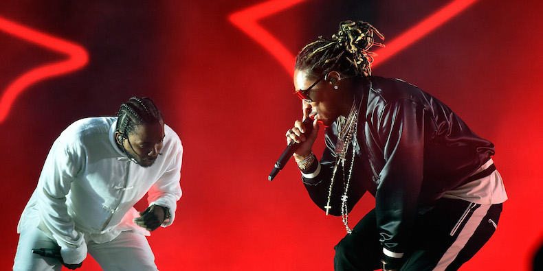 Escucha a Kendrick Lamar y Future en el remix de «Mask Off»