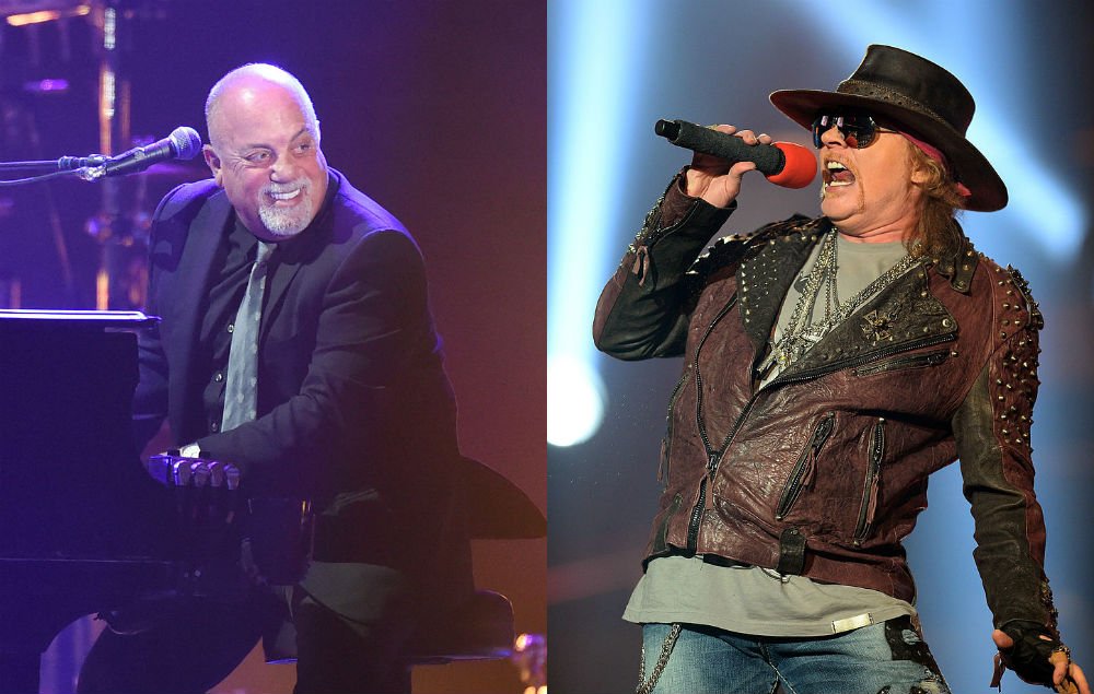 Axl Rose se une a Billy Joel para tocar “Highway to Hell”