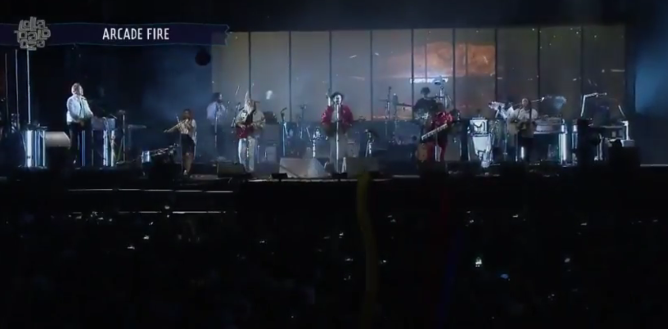 Ve todo el set de Arcade Fire en Lollapalooza