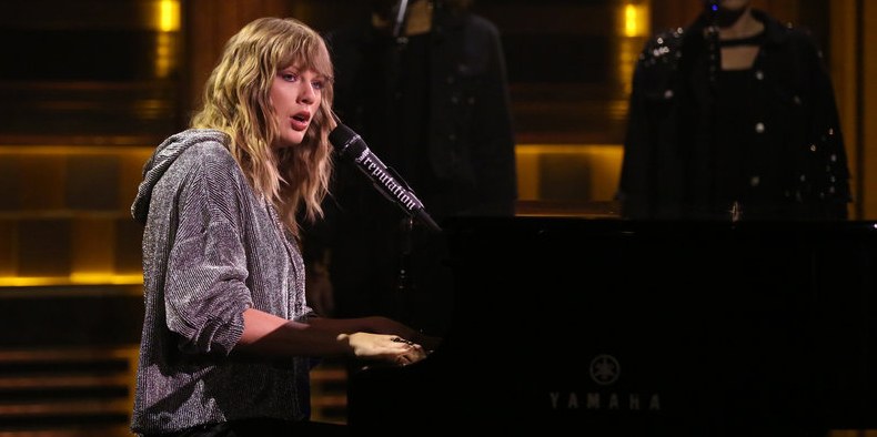 Ve la emotiva presentación de Taylor Swift en el show de Jimmy Fallon