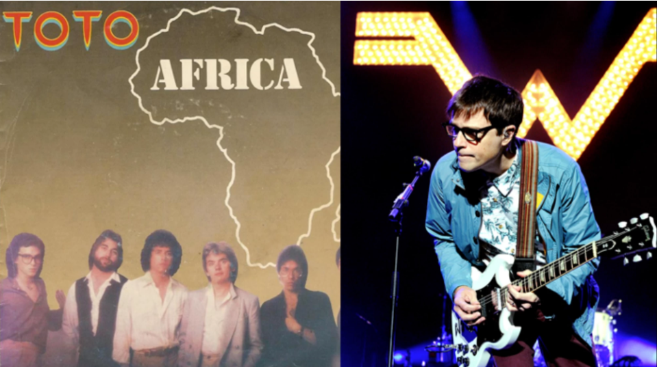 Weezer toca Africa de TOTO