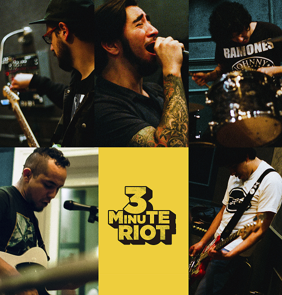 3 Minute Riot presenta su primer sencillo «3MR»