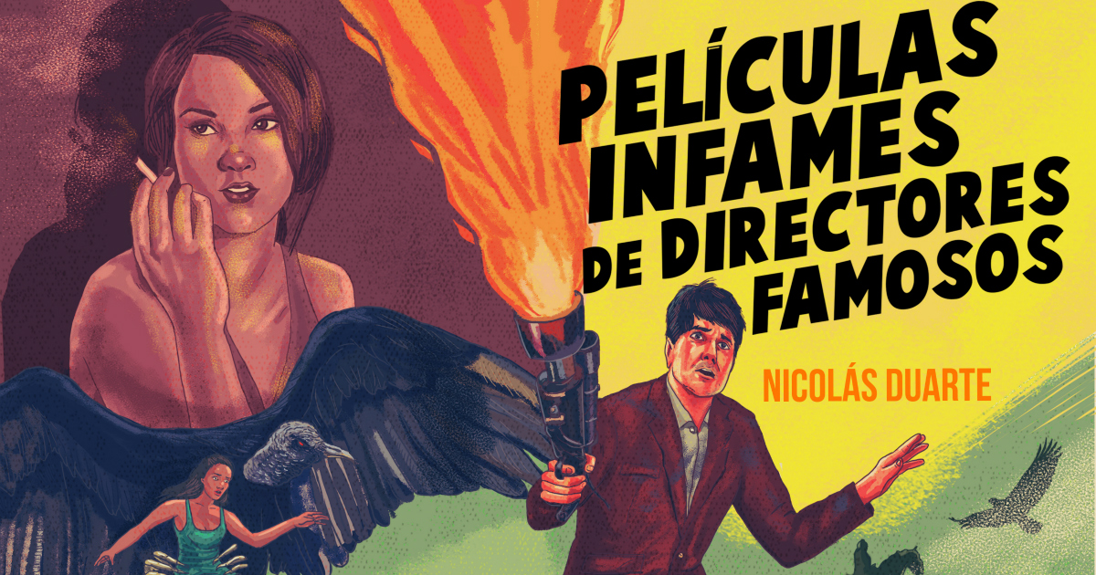El peruano Nicolás duarte sorprende con «Películas infames de directores famosos», un álbum de dos volúmenes