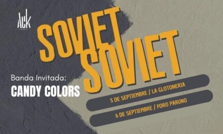 Candy Colors retorna en grande: compartirá escenario con Soviet Soviet