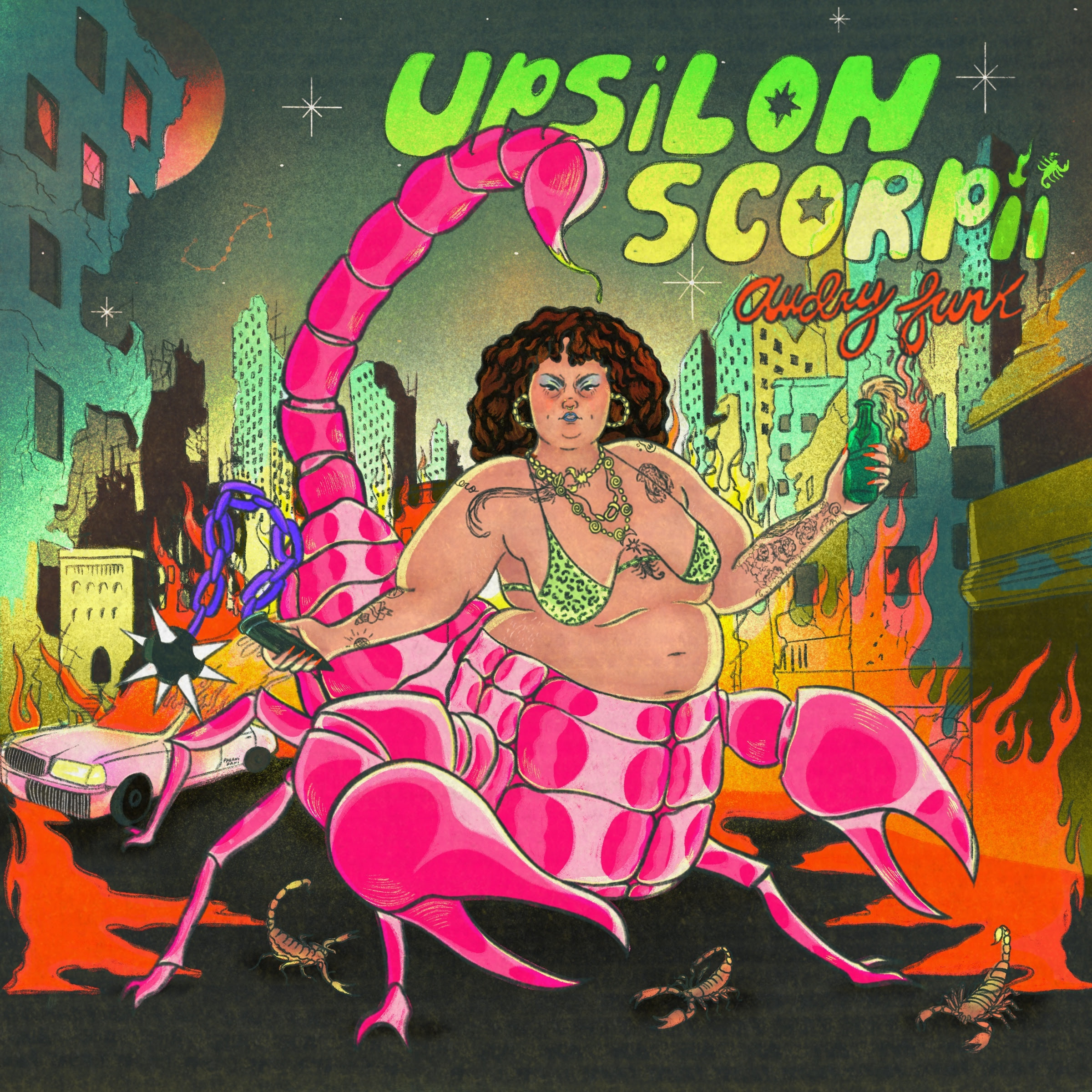 Audry Funk, estrena “Upsilon Scorpii” su tercera producción discográfica.