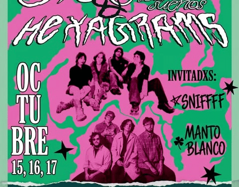 Hexagrams y El Ruido Inmersivo de los Sueños inician gira por Guanajuato